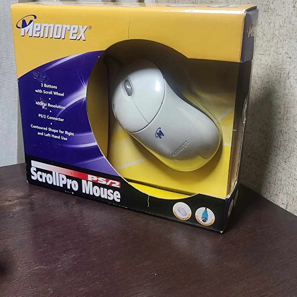 ScrollPro Mouse - Cream
